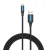 Vention USB 2.0 micro USB kábel 3A 0.5m (COLBD)