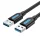 Vention USB 3.0 A-A kábel 0.5m fekete (CONBD)