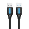 Vention USB 3.0 A-A kábel 0.5m fekete (CONBD)