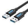 Vention USB 3.0 A-A kábel 1.5m fekete (CONBG)