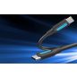 Vention USB C 3A QC 4.0 kábel 2m fekete (COSBH)