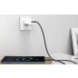 Vention USB C 3A QC 4.0 kábel 2m fekete (COSBH)