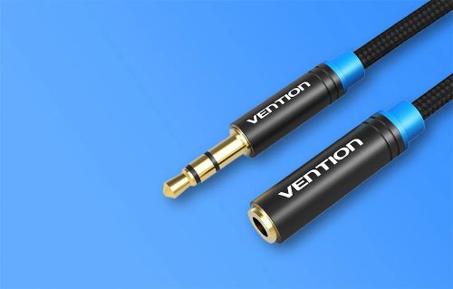 Vention jack 3.5 mm hosszabbító audio kábel 1m (VAB-B06-B100-M)