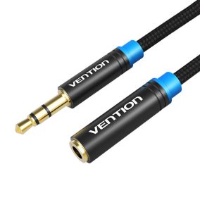   Vention jack 3.5 mm hosszabbító audio kábel 1.5m (VAB-B06-B150-M)
