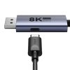 Baseus USB C - Displayport 8K 60HZ HDR kábel 1.5m (B0063370D111-02)