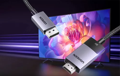 UGREEN DisplayPort - HDMI 8K 60Hz kábel 1m (80395)