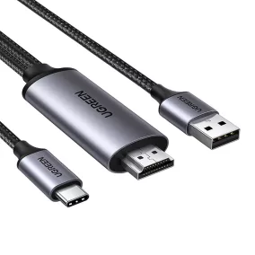 UGREEN aktív HDMI to USB-C 2.0 4K 60Hz kábel 2m (35984A)