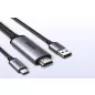 UGREEN aktív HDMI to USB-C 2.0 4K 60Hz kábel 2m (35984A)