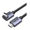 UGREEN HDMI 2.1 8K 60Hz 90°-os kábel 1m (95826)