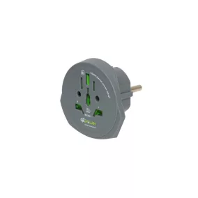 Q2 power World to Europe utazó adapter (1.100100-TH)