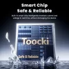 Toocki Melting USB A - USB-C 100W szilikon kábel kijelzővel 2m (10100191)