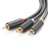 UGREEN audio video 3 RCA - 3 RCA kábel 1.5m (10524)