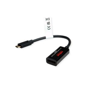   Roline USB C - Displayport 4K 60HZ kétirányú átalakító (11.04.5957)