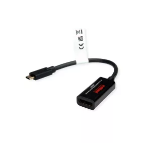   Roline USB C - Displayport 4K 60HZ kétirányú átalakító (11.04.5957)