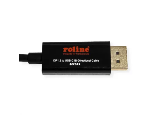 Roline USB C - Displayport 4K 60HZ kétirányú kábel 2m (11.04.5958)
