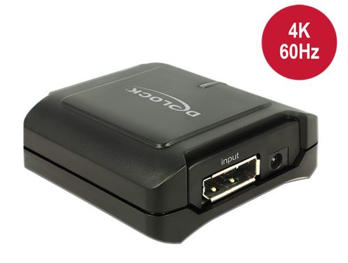 Delock DisplayPort 1.2 ismétlő 4K 60 Hz (11464)