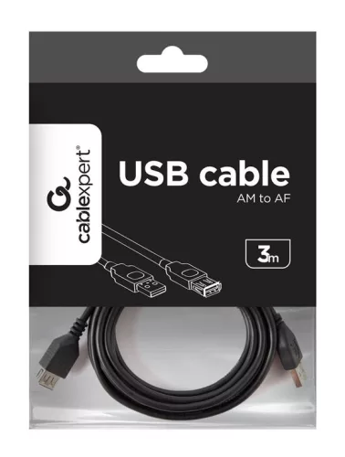 Gembird USB hosszabbító kábel 3m (CCP-USB2-AMAF-10)
