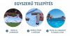 INTEX MetalPrism Pool medence 366 x 76 cm (26710NP)