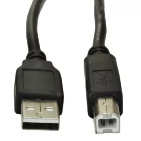 Lanberg USB 2.0 AM-BM nyomtató kábel 5m ferrit szűrős (CA-USBA-11CC-0050-BK)
