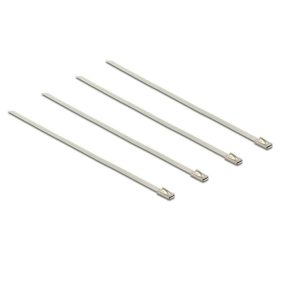   Delock rozsdamentes acél kábelkötegelők 35x4.6,  20db (18632)