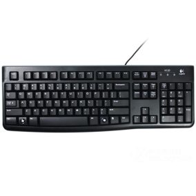 Logitech K120 USB billentyűzet fekete (920-002640)
