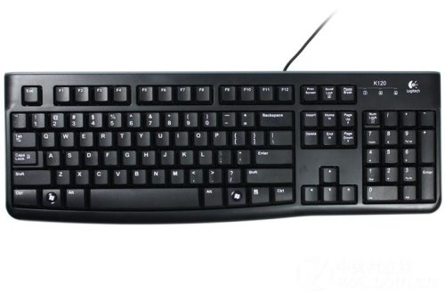 Logitech K120 USB billentyűzet fekete (920-002640)