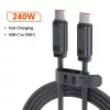 Toocki USB C 5A 240W szilikon kábel 1m (20100152)