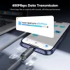 Toocki USB C 5A 240W szilikon kábel 1m (20100152)