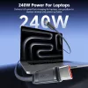 Toocki USB C 5A 240W szilikon kábel 1m (20100152)