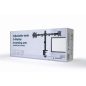Gembird 2 karos asztali monitortartó 17 - 32" (MA-D2-01)