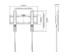Gembird fix fali TV tartó konzol 13-42" VESA 200x200 (WM-42F-01)