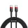Baseus USB C 3A QC 60W kábel 1m fekete (CATKLF-G91)