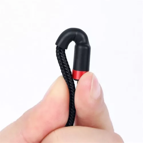 Baseus USB C 3A QC 60W kábel 1m fekete (CATKLF-G91)