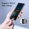 Baseus USB C 3A QC 60W kábel 1m fekete (CATKLF-G91)