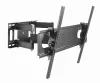 Gembird kétkarú fali TV tartó állvány 37 - 70” VESA 600x400 (WM-70ST-01)