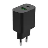 Gembird hálozati USB töltő A+C 20W, fekete (TA-UC-PDQC20-01-BK)