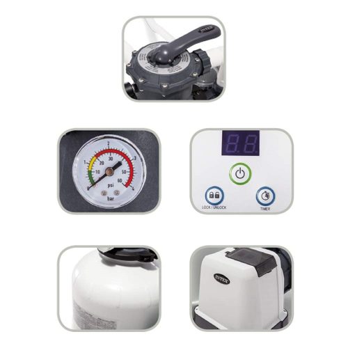 Intex KrystalSand homokszűrős vízforgató 4m3/h (26644)