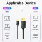 Vention Displayport 1.2 - mini DP 4K kábel 2m (HAABH)