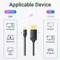 Vention Displayport 1.2 - mini DP 4K kábel 2m (HAABH)