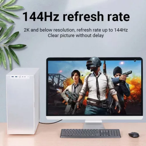 Vention DisplayPort 1.2 - mini DP 4K kábel 2m (HAABH)