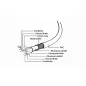   Gembird 2X USB 3.0 20 PIN csatlakozó aljzat, 45cm (CC-USB3-RECEPTACLE)