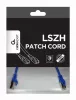 Gembird SFTP CAT6A patch kábel 0.25m kék (PP6A-LSZHCU-B-0.25M)
