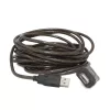 Gembird USB 2.0 aktív hosszabbító kábel, 5m (UAE-01-5M)