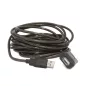 Gembird USB 2.0 aktív hosszabbító kábel, 5m (UAE-01-5M)