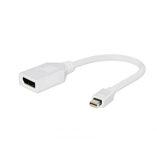 Gembird mini Displayport apa - Displayport anya adapter (A-MDPM-DPF-001-W)