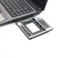   Gembird notebook optikai meghajtó helyére beépítő keret HDD, SSD (MF-95-02)