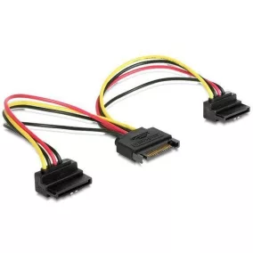 Gembird SATA kábel elosztó apa - 2x anya (CC-SATAM2F-02)