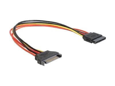 Gembird SATA táp hosszabbító kábel 0.3m (CC-SATAMF-01)