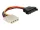 Gembird Molex apa - SATA 15 cm anya tápkábel (CC-SATA-PS-M)