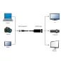 Gembird mini Displayport apa - Displayport anya adapter (A-MDPM-HDMIF-02)